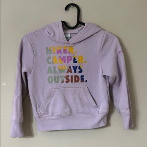 Columbia Kids Lavender Hoodie with Colorful Print